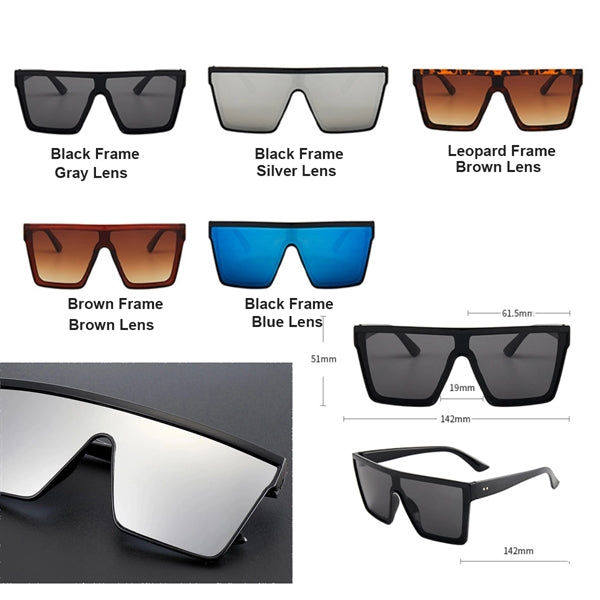 Oversized Flatter Sunglasses Unisex