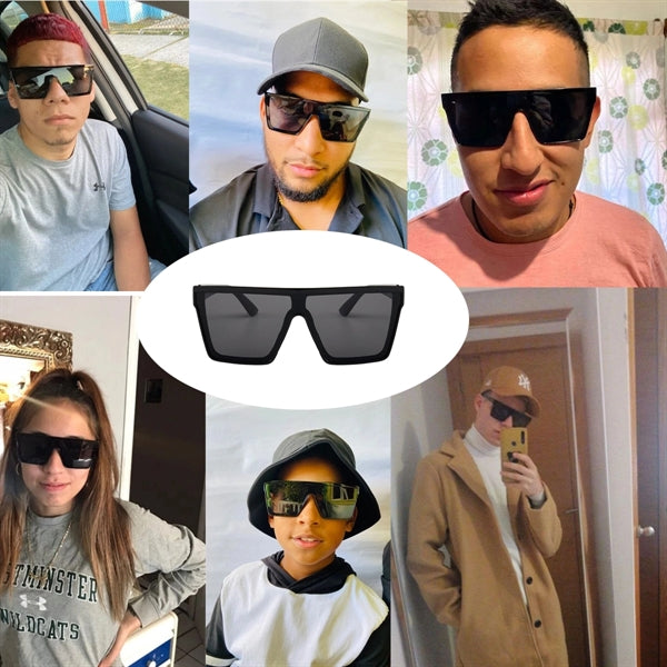 Oversized Flatter Sunglasses Unisex