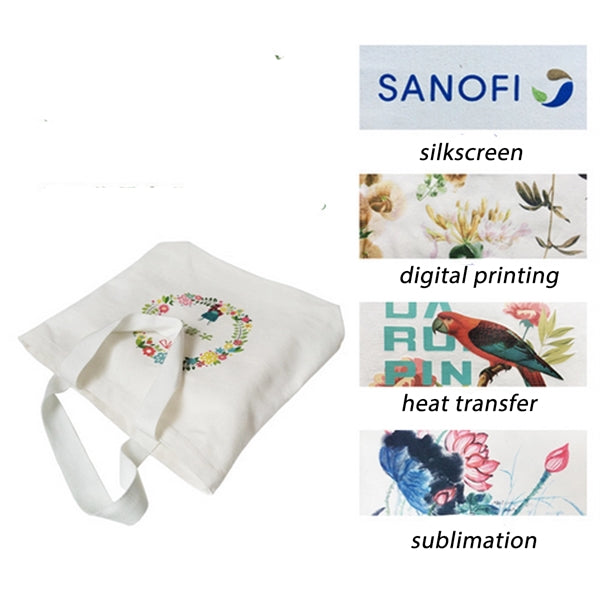 Canvas Shopping Grocery Shoulder Tote Bag