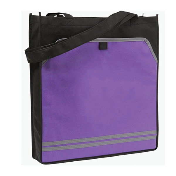 80 GSM Champion Reflective Accent Tote