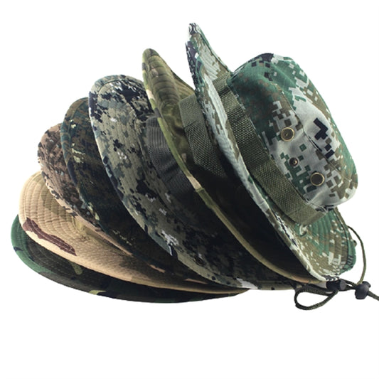 Outdoor Large Bucket Jungle Boonie/Hunting Sunproof Military