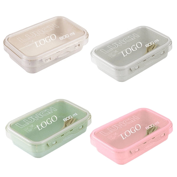 Wheat straw preservation lunch box