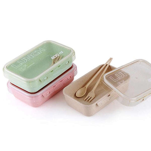 Wheat straw preservation lunch box
