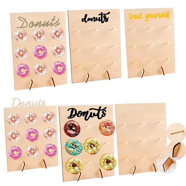 Donuts Stands Board Wall