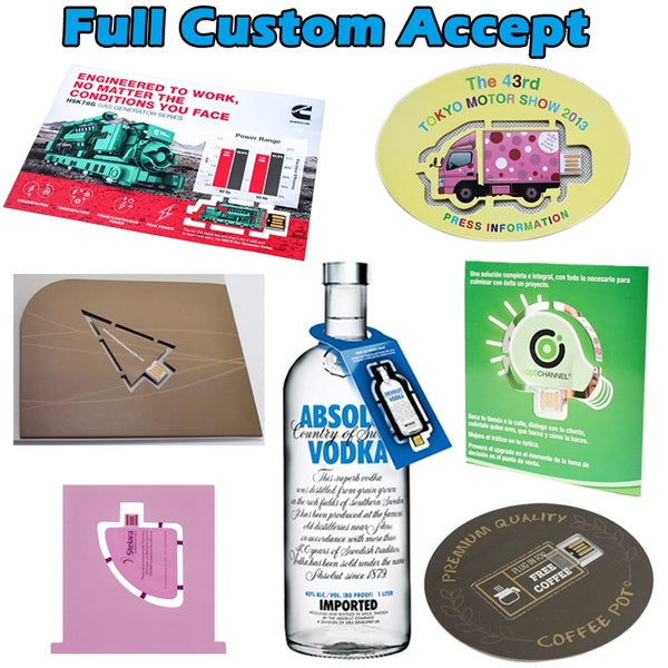 Paper USB Webkey Brochure