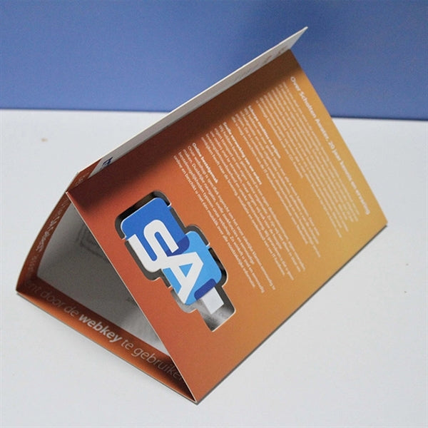 Paper USB Webkey Brochure