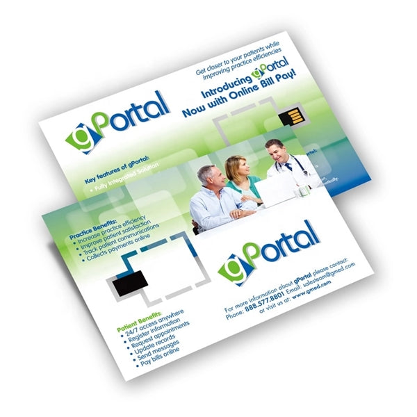 Paper USB Flash Drive Brochure