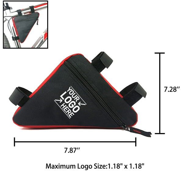 Water-Resistant Bicycle Frame Triangle Storage Bag