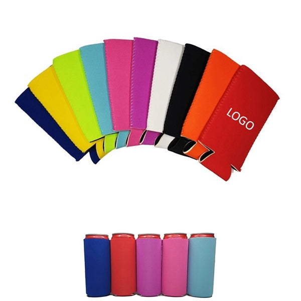 Neoprene Slim Can Coolers Sleeves