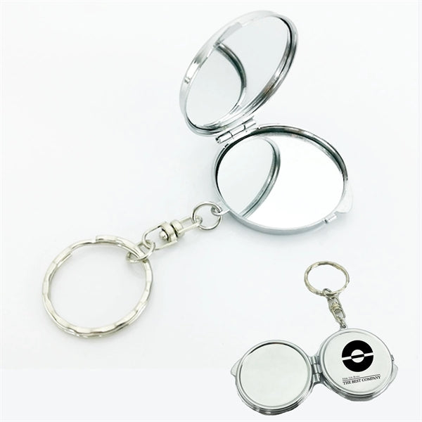 Pocket Mirror Key Ring