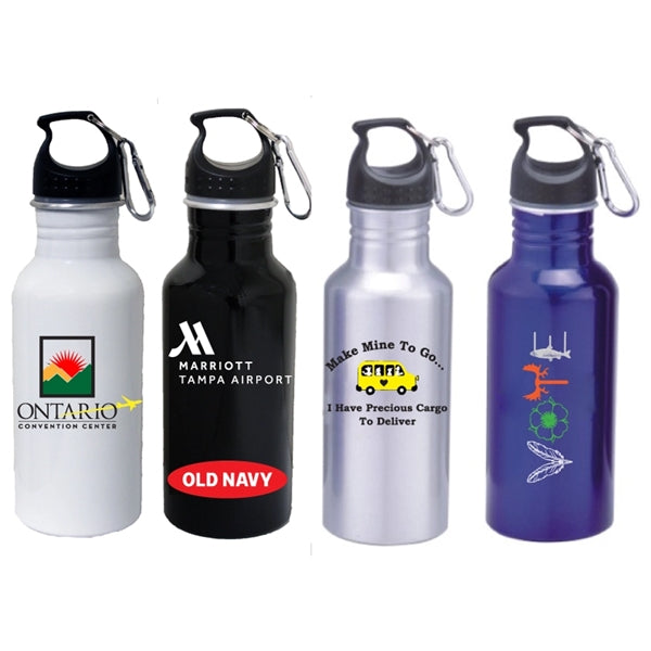 20 Oz. Sports water bottle, wide mouth for ice cubes