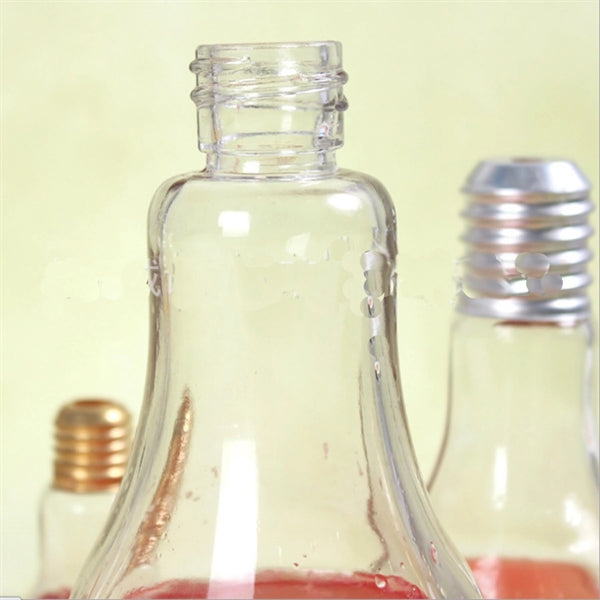 Light Bulb Shape Glass Jar