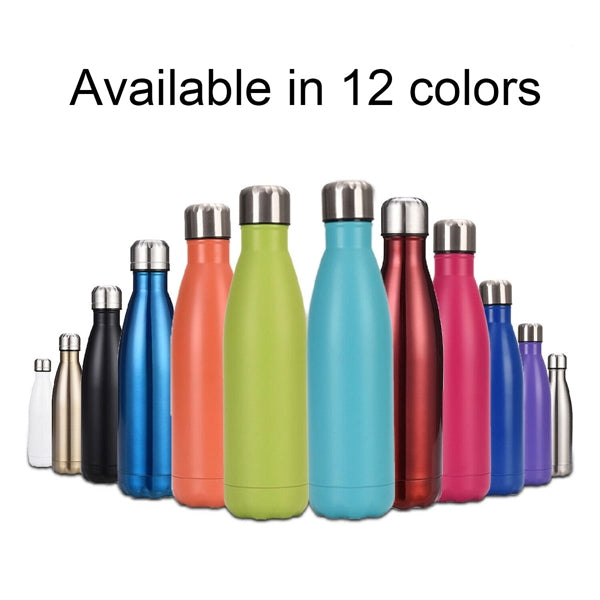 17oz Double Vacuum Stainless Steel Water Bottle