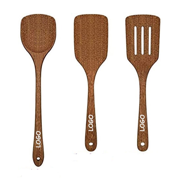 LOGO Cooking Utensil Wooden Spatula
