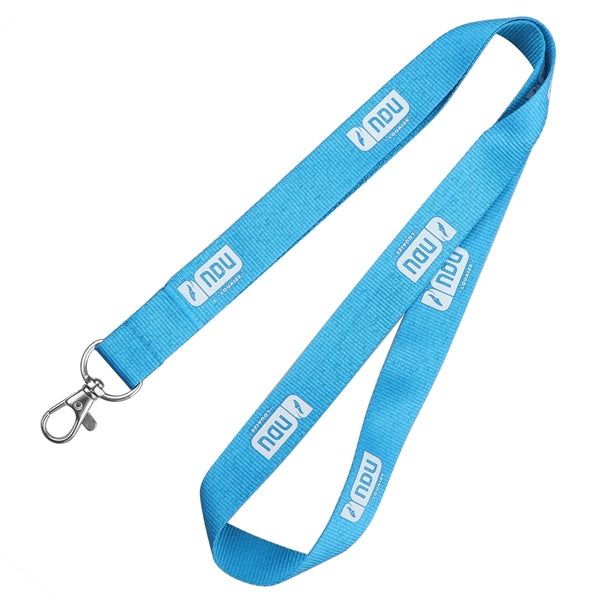 3/4" Silkscreen Polyester Lanyard