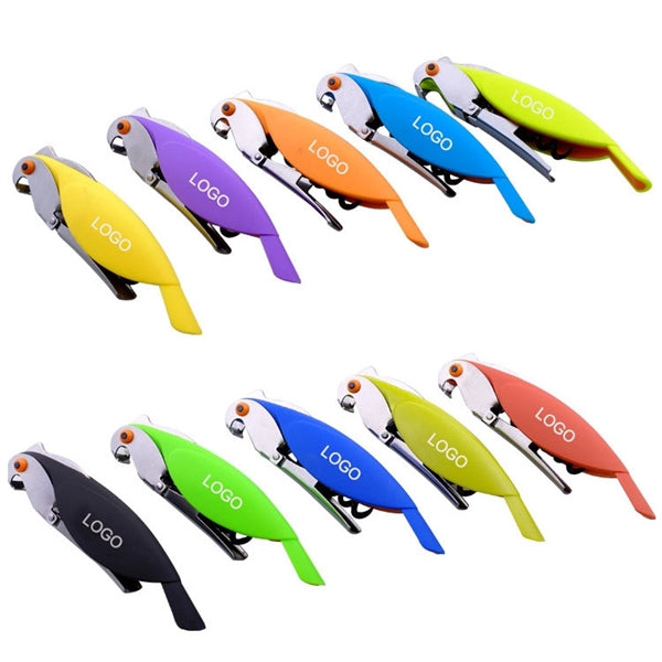 Parrot-shaped Multi-functional Stainless Steel Wine Opener