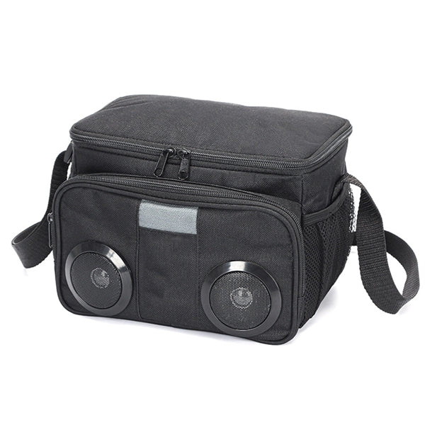 One-shoulder outdoor bluetooth insulation picnic ice bag