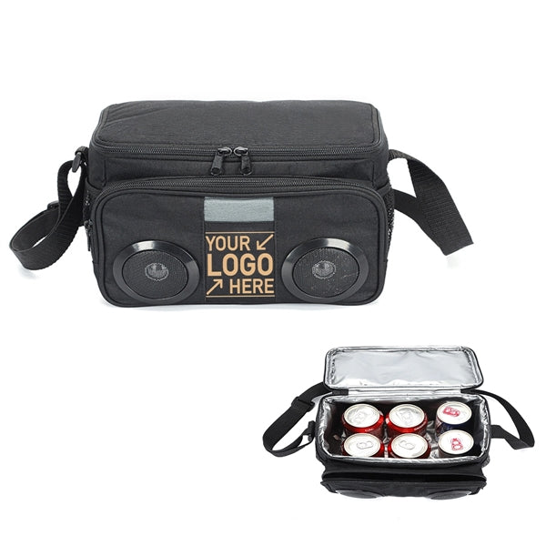 One-shoulder outdoor bluetooth insulation picnic ice bag