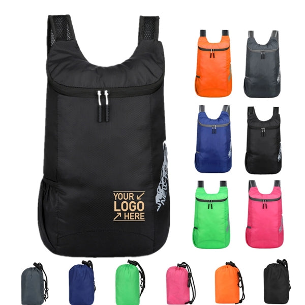 Outdoor folding bag large capacity backpack