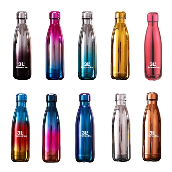 Electroplating Stainless Steel Double Wall Insulation Bottle