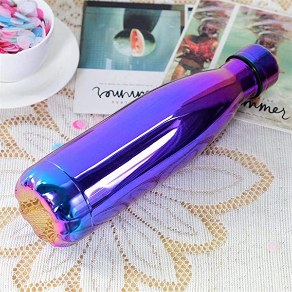 Electroplating Stainless Steel Double Wall Insulation Bottle