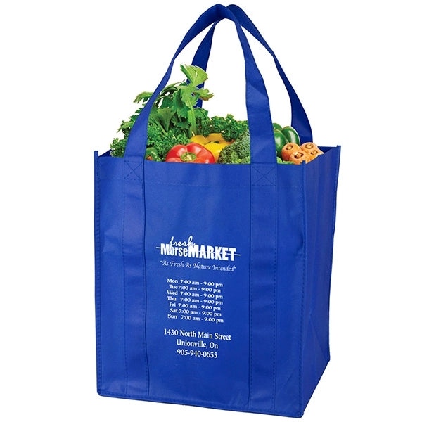 13"W x 15"H x 10"Gusset -"SUPER MEGA" Grocery Shopping