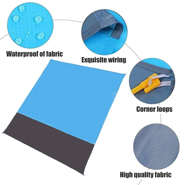 Portable Quick Drying Waterproof Sand Free Beach Blanket Mat