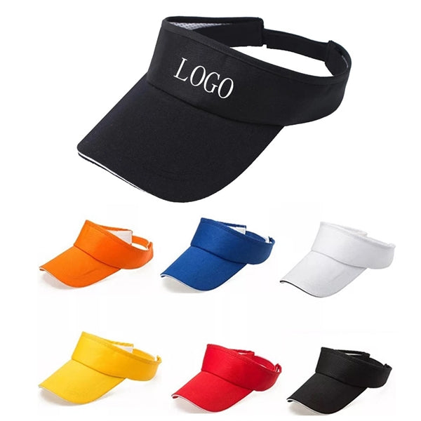 Cotton Twill Sandwich Visor Cap