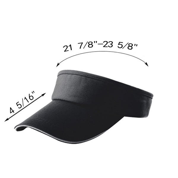 Cotton Twill Sandwich Visor Cap