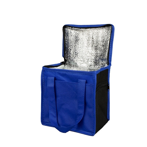 8"W x 8-1/2"H x 6"Gusset - "SUPER FROSTY" Insulated Food Del