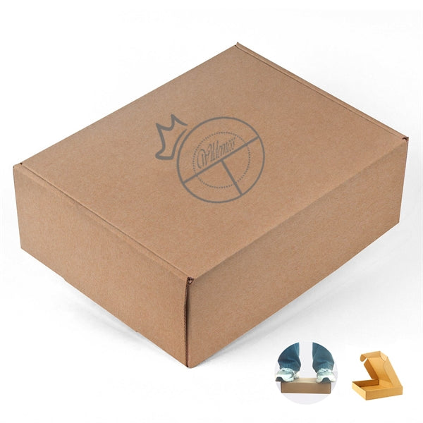 Screen Printed Corrugated Box Large 11x9x4