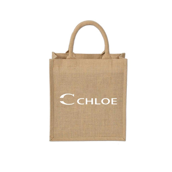 Laminated Jute Tote Bag