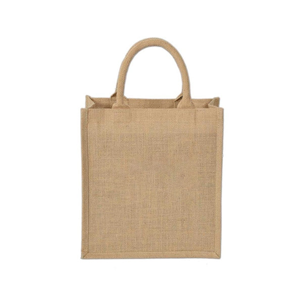 Laminated Jute Tote Bag