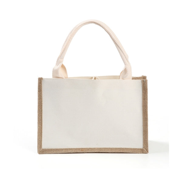 Large Jute Tote Bag