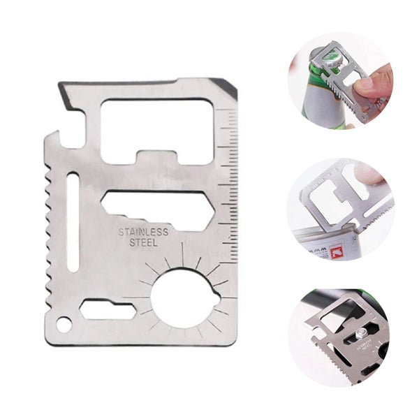 11 in 1 Multi-functional Credit Card Survival Tool