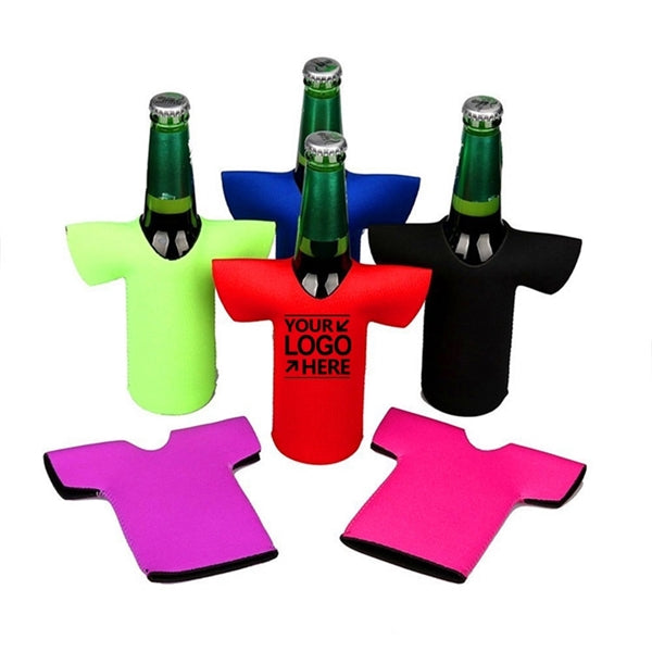 Beer Can Cooler Sleeves, Shirt Shaped Drink Holder