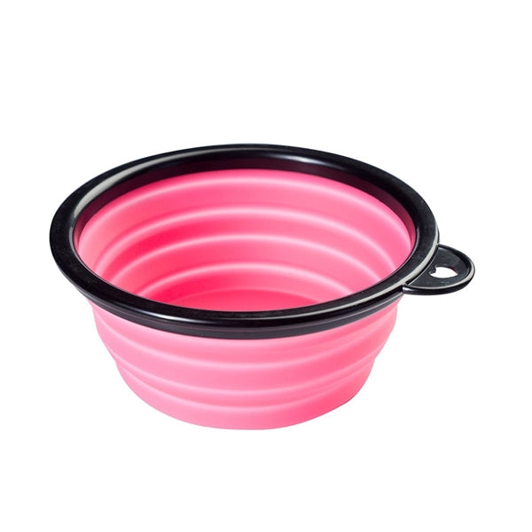 Portable Silicone Travel Dog Cat Bowls