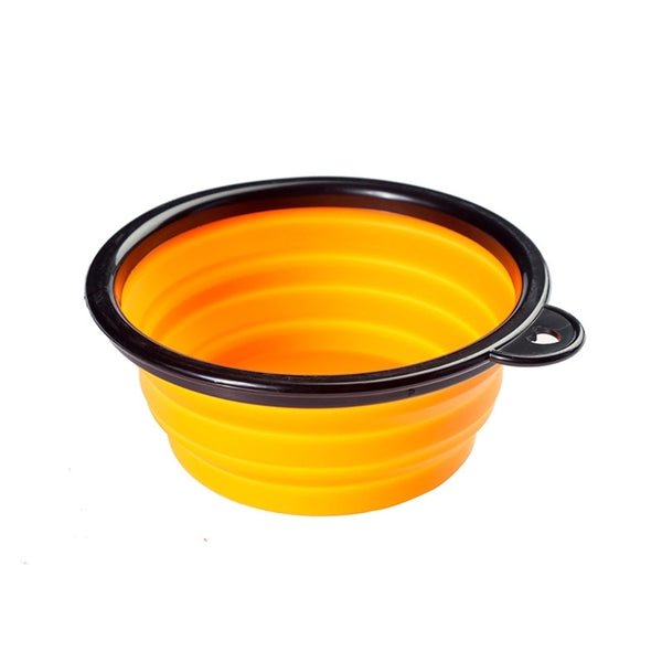 Portable Silicone Travel Dog Cat Bowls
