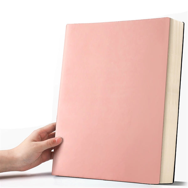 A4 Classic Hardcover Notebook Journal PU Leather