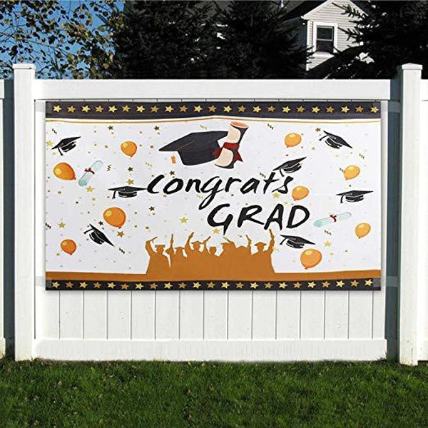 Grad Banners Graduation Flag