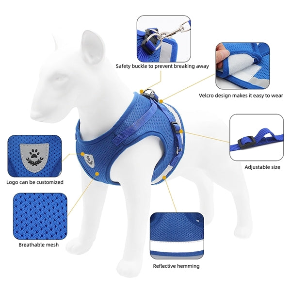 Pet Dog and Cat Harness Leash Set