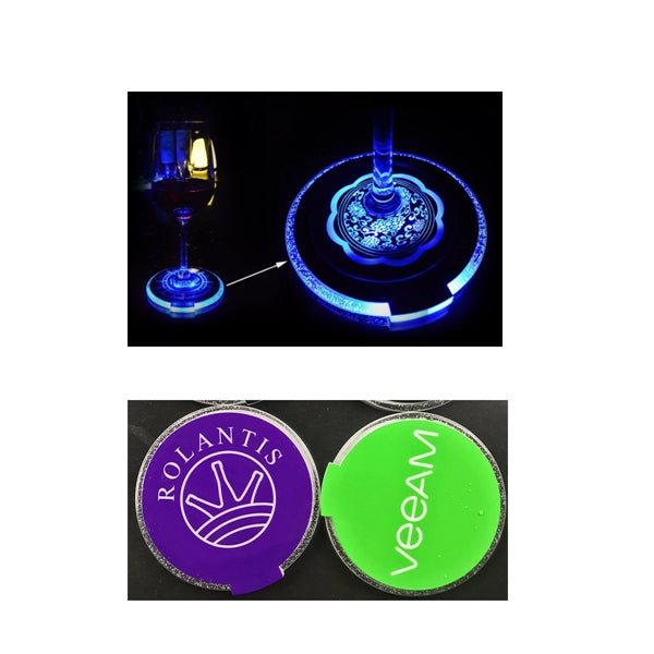 LED Cup Holder Coaster