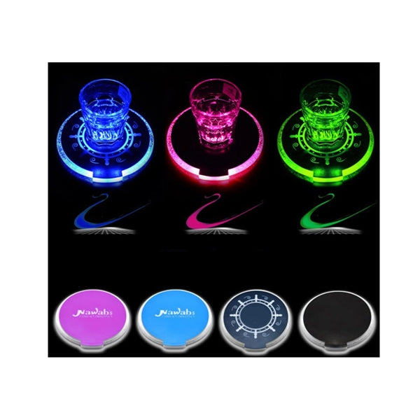 LED Cup Holder Coaster