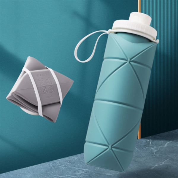 20oz Foldable Silicone Water Bottle