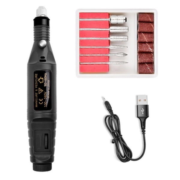 Electric Nail Drill Manicure Pedicure Care Set