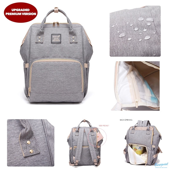 Premium Mummy Backpack Diaper Bag (upgraded version)