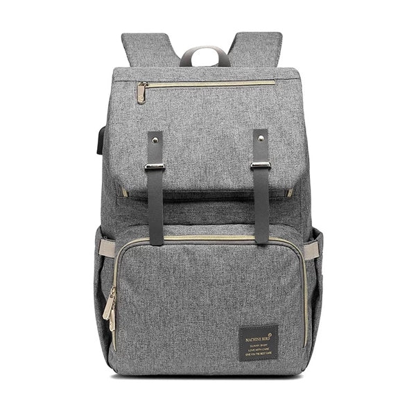 Mummy / Daddy Backpack Diaper Bag Set with USB port