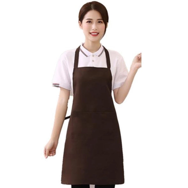Full Length Apron w/ Custom Imprint & Adjustable Neck Strap