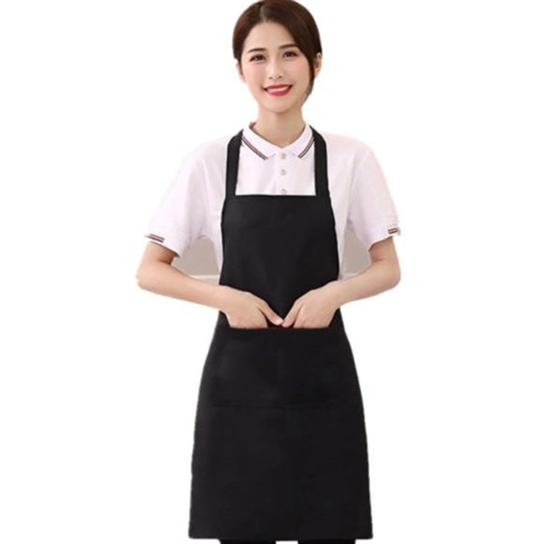 Full Length Apron w/ Custom Imprint & Adjustable Neck Strap