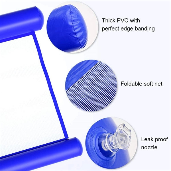 Water Hammock Inflatable Pool Float